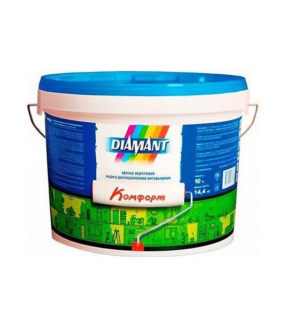 Краска DIAMANT Комфорт, 5л 586x674 Краска DIAMANT Комфорт, 5л 586x674 в Материке