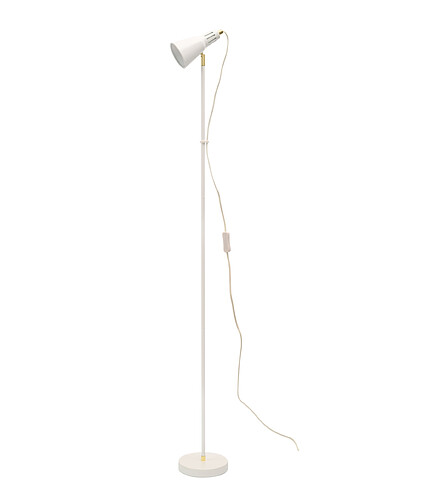 Торшер HT-730W метал. бел. 438x503 в Материке