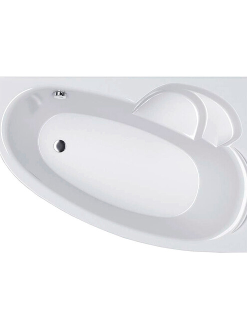 Ванна акриловая асимметричная ALBA SPA KATRINA 170х110см правая без ножек 495x660 Ванна акриловая асимметричная ALBA SPA KATRINA 170х110см правая без ножек 495x660 в Материке