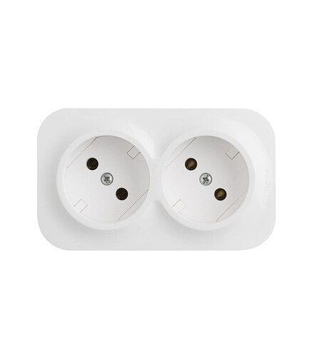 Розетка Legrand QUTEO 782231 2мест. белый 438x503 в Материке - Вариант 2
