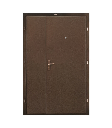 Дверь металлическая ПРОФИ-DL/2050х1250/L 438x503 в Материке - Вариант 2
