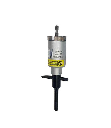 Коронка SDS+ алмазная HILBERG Laser 45мм 438x503 в Материке