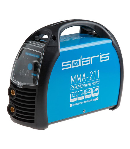 Аппарат сварочный SOLARIS MMA-211 438x503 в Материке