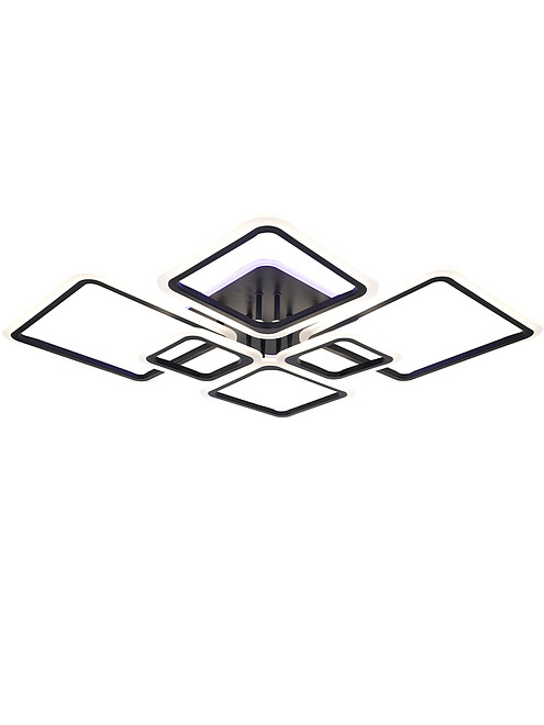 Cветильник потолочный XL-52002/2+2+2+1 SBK ML светодиод. 495x660 в Материке