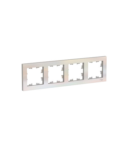 Рамка SE ATLAS Design ATN000404 4мест. жемчуг 438x503 в Материке - Вариант 2