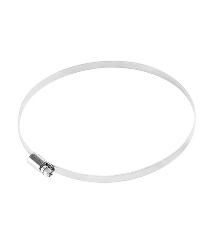 Хомут стальной червячный TOPEX 130-150/9 438x503 в Материке