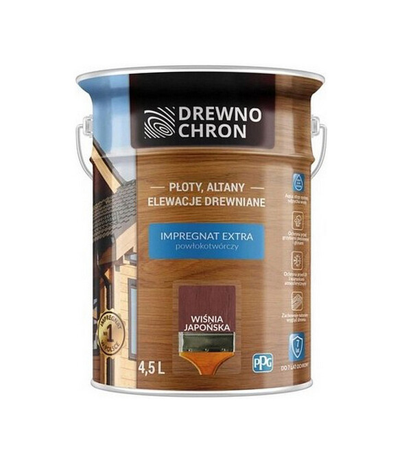 Пропитка DREWNOCHRON IMPREGNAT EXTRA вишня японская, 4,5л 586x674 Пропитка DREWNOCHRON IMPREGNAT EXTRA вишня японская, 4,5л 586x674 в Материке