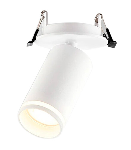 Светильник потолочный Imex IL.0005.2001-R-WH бел. 10W/GU10 438x503 в Материке