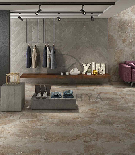 Керамогранит Colortile CROWDUX 60х120 см 1,44 м2 цвет crema 438x503 в Материке