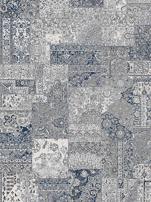 Ковер BOHEMIAN 23221 Ecru Silver/Blue 160*230 238x286 в Материке