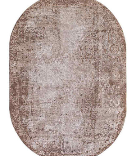 Ковер ARMINA 03711A Brown/Brown 200*290, овал 438x503 в Материке