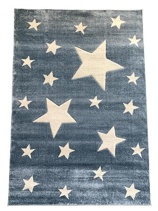 Ковер BALA KIDS STARS Blue/Cream 200*300 238x286 в Материке