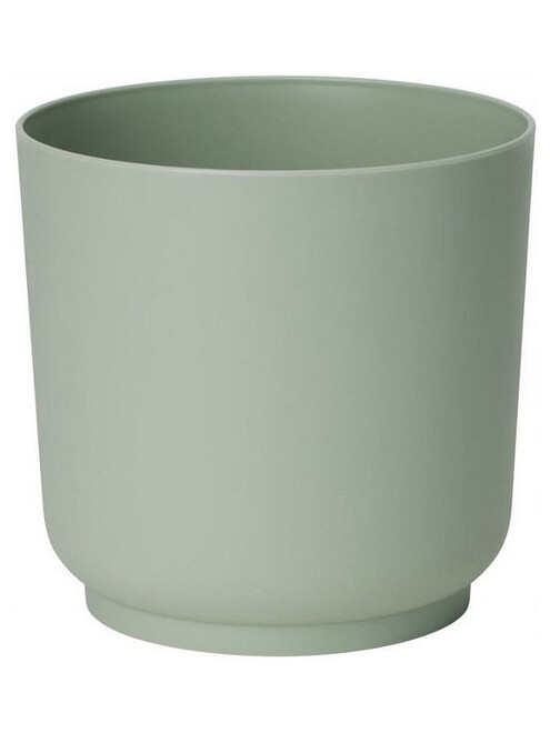 Горшок SATINA Eco Recycled (13х12,5см) пластик мятный 4190-087 495x660 в Материке