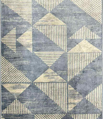 Ковер VENEZIA 84555 Blue Grey 80*150 438x503 в Материке