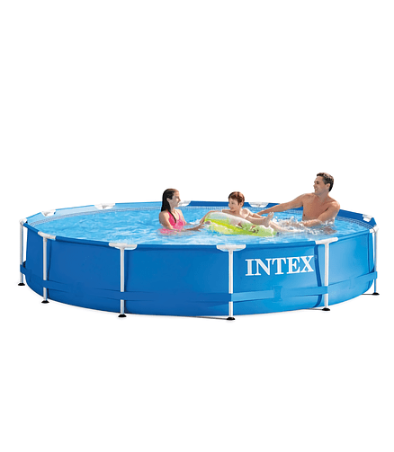 Бассейн каркасный INTEX (366х76см) фильтр-насос 28212NP 438x503 в Материке - Вариант 2
