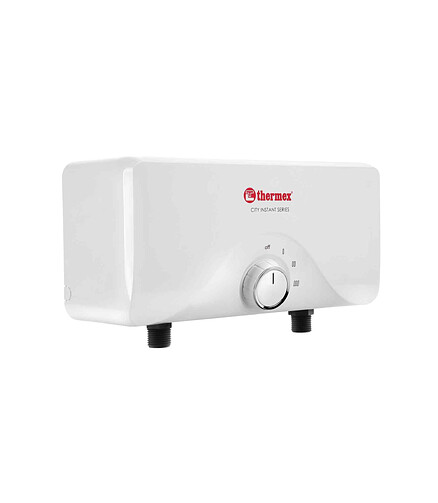 Электроводонагреватель THERMEX CITY 6500 (3,0/3,5/6,5 кВт) проточный кухня-душ 438x503 в Материке - Вариант 2
