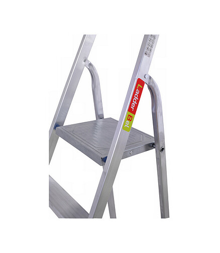 Лестница-стремянка LadderBel алюмин. 9-ступ. 438x503 в Материке - Вариант 2