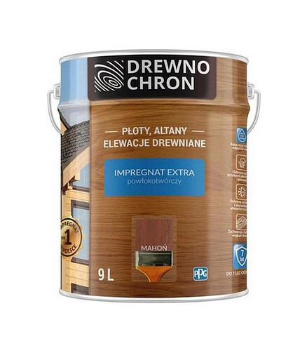 Пропитка DREWNOCHRON IMPREGNAT EXTRA махагон 9л 438x503 в Материке