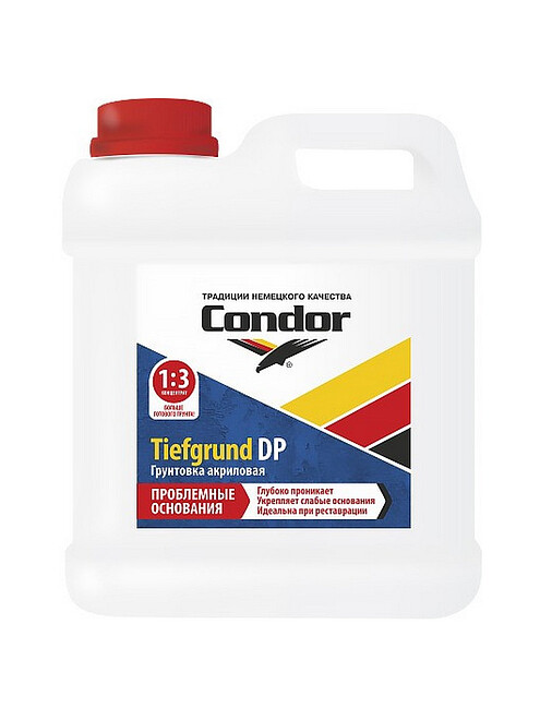 Грунтовка Condor Tiefgrund DP, 2кг 495x660 Грунтовка Condor Tiefgrund DP, 2кг 495x660 в Материке