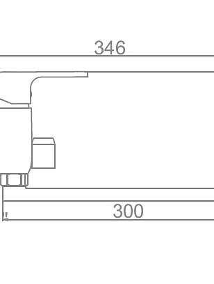 Смеситель L2244 (для ванны, длинный излив) 238x286 в Материке - Вариант 2