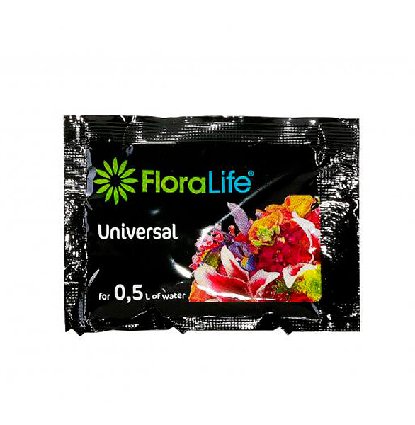 Подкормка для срезанных цветов FLORALIFE 300 Express (5г) 586x674 Подкормка для срезанных цветов FLORALIFE 300 Express (5г) 586x674 в Материке