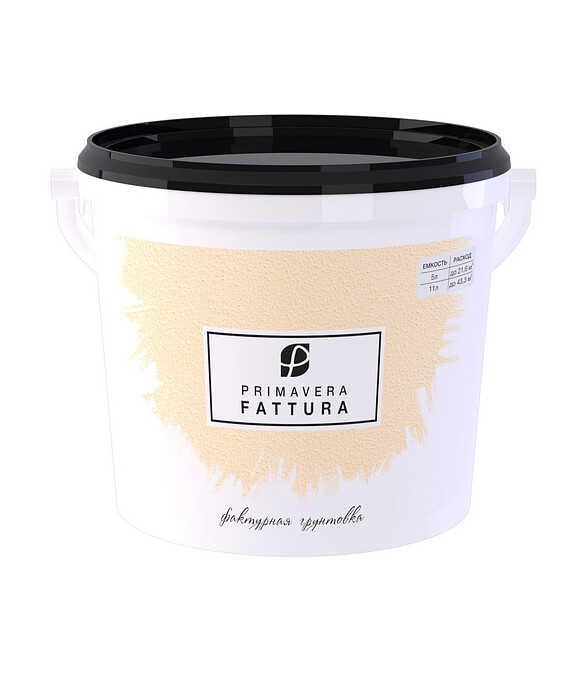 Грунтовка PRIMAVERA Fattura фактурная белая, 6,5кг 586x674 Грунтовка PRIMAVERA Fattura фактурная белая, 6,5кг 586x674 в Материке