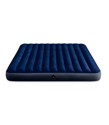 Матрас надувной INTEX (203х183см) Classic Downy арт.64755 438x503 в Материке - Вариант 2