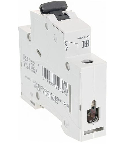 Выключатель автоматический LEGRAND RX3 1П 16A 438x503 в Материке - Вариант 2