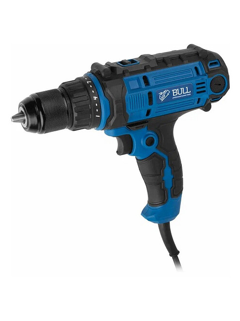 Шуруповерт сетевой BULL CDR1340 2ск. 320Вт 495x660 Шуруповерт сетевой BULL CDR1340 2ск. 320Вт 495x660 в Материке
