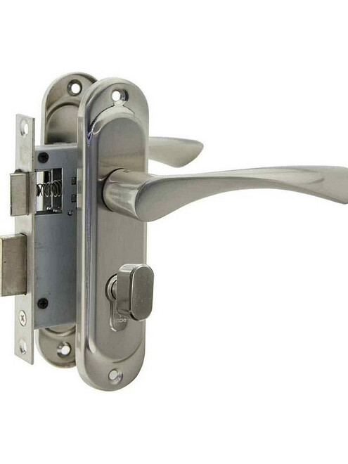 Замок врезной LOCKIT 0823 С/60 SN с заверткой 495x660 Замок врезной LOCKIT 0823 С/60 SN с заверткой 495x660 в Материке
