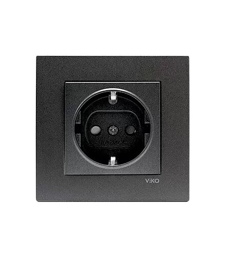 Розетка Viko NOVELLA 92105442 1мест. с/з дымчатый 438x503 в Материке - Вариант 2
