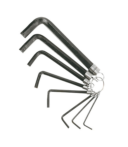 Набор ключей 6-гр. TOP TOOLS 2-10мм 8шт. 438x503 в Материке