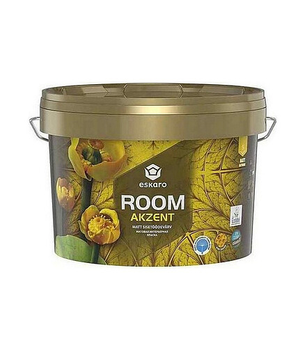 Краска Eskaro Akzent Room матовая, 9л 438x503 в Материке
