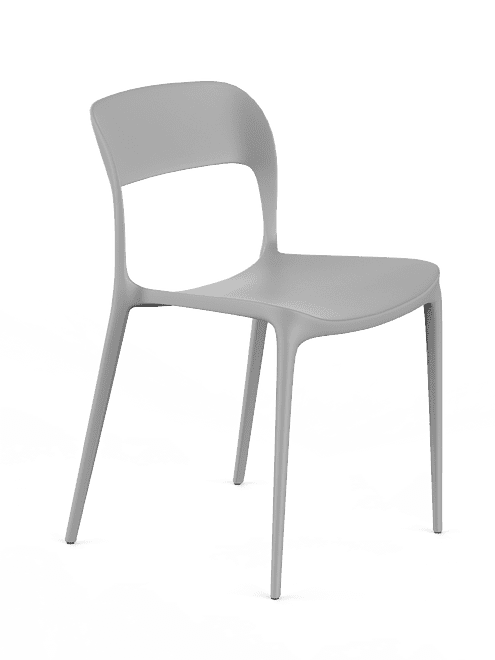 Стул ECLIPSE (41x43x83см) пластик серый PP0003NG4 495x660 Стул ECLIPSE (41x43x83см) пластик серый PP0003NG4 495x660 в Материке