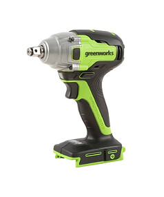 Гайковерт ударный без аккум. GREENWORKS GD24IW400 24В 400Нм