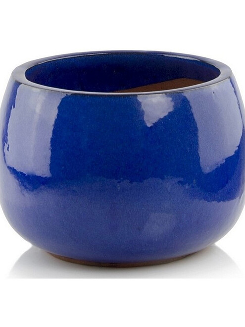 Горшок GLAZED (33х23см) керамика синий арт.28.038.33 495x660 Горшок GLAZED (33х23см) керамика синий арт.28.038.33 495x660 в Материке
