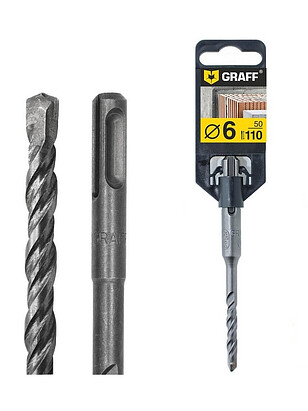 Сверло SDS+ GRAFF 6х50х110мм 238x286 в Материке