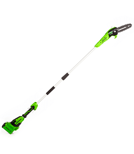 Высоторез без аккум. GREENWORKS G40PSF 40В 438x503 в Материке