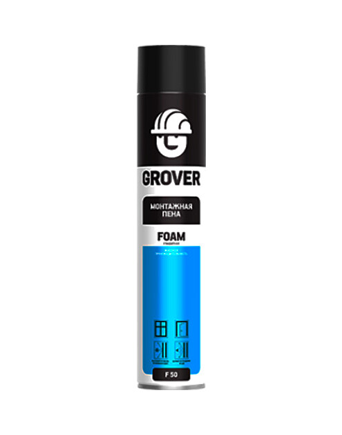 Пена монтажная Grover F50, 750мл 495x660 Пена монтажная Grover F50, 750мл 495x660 в Материке