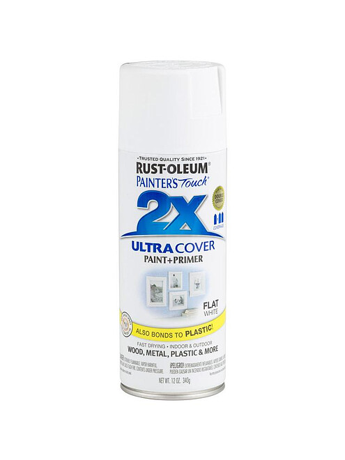Краска аэроз.ULTRA COVER 2X мат.белая, 340г 495x660 Краска аэроз.ULTRA COVER 2X мат.белая, 340г 495x660 в Материке