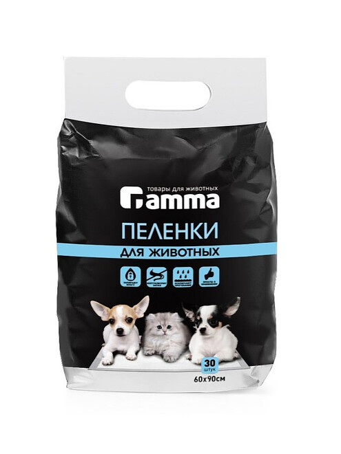 Пеленки для животных, 600*900мм (уп=30шт) 495x660 Пеленки для животных, 600*900мм (уп=30шт) 495x660 в Материке