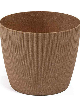 Горшок MAGNOLIA JUMPER wood (11x8см) пластик дерево LA867-38 238x286 в Материке