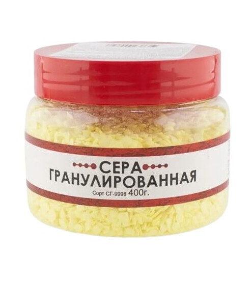 Сера гранулированная (400г) 495x660 Сера гранулированная (400г) 495x660 в Материке