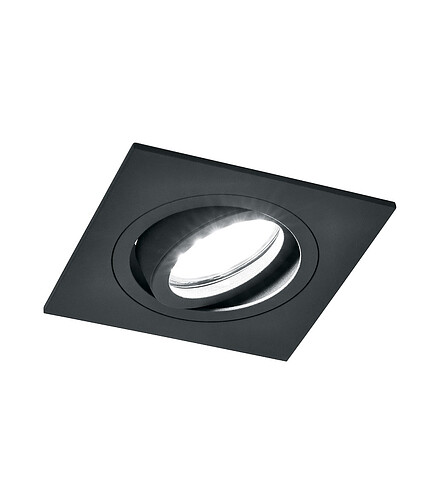 Светильник встраив. потолочный Feron MR16 DL2801 черн. G5.3 438x503 в Материке