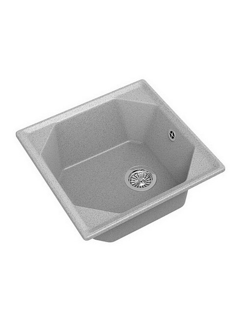 Мойка GRANFEST GF-U-500 500x500мм иск.мрамор-серый (сифон в комплекте) 495x660 Мойка GRANFEST GF-U-500 500x500мм иск.мрамор-серый (сифон в комплекте) 495x660 в Материке