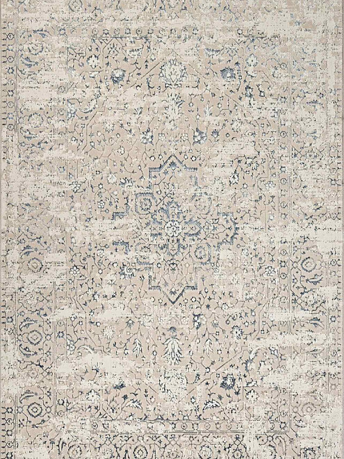 Ковер MIKONOS F584AH Cream/D.Blue 80*150 495x660 Ковер MIKONOS F584AH Cream/D.Blue 80*150 495x660 в Материке