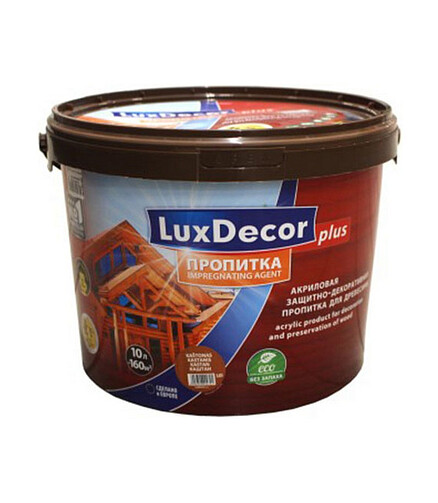 Пропитка LuxDecor Униселл тик, 10л 438x503 в Материке