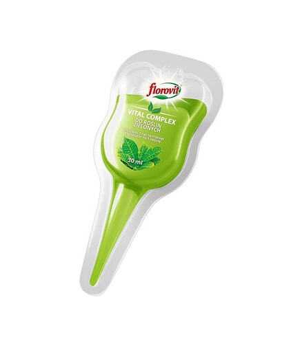 Удобрение FLOROVIT Vital Complex для Лиственных растений, аппликатор (30мл) 438x503 в Материке