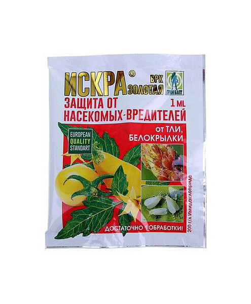 Средство Искра Золотая, инсектицид (1мл), Техноэкспорт 495x660 Средство Искра Золотая, инсектицид (1мл), Техноэкспорт 495x660 в Материке
