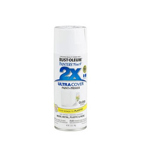Краска аэроз.ULTRA COVER 2X глянц.белая, 340г 495x660 Краска аэроз.ULTRA COVER 2X глянц.белая, 340г 495x660 в Материке